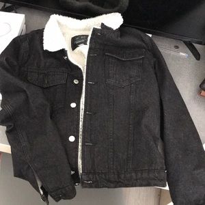 Jean fuzzy jacket